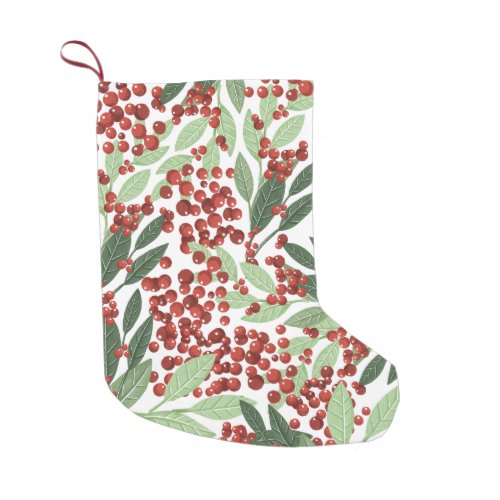 Enchanted Evergreen Elegance Christmas Small Christmas Stocking