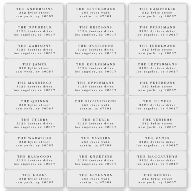 Enchanted Evergreen Elegance Christmas Sticker (Front)