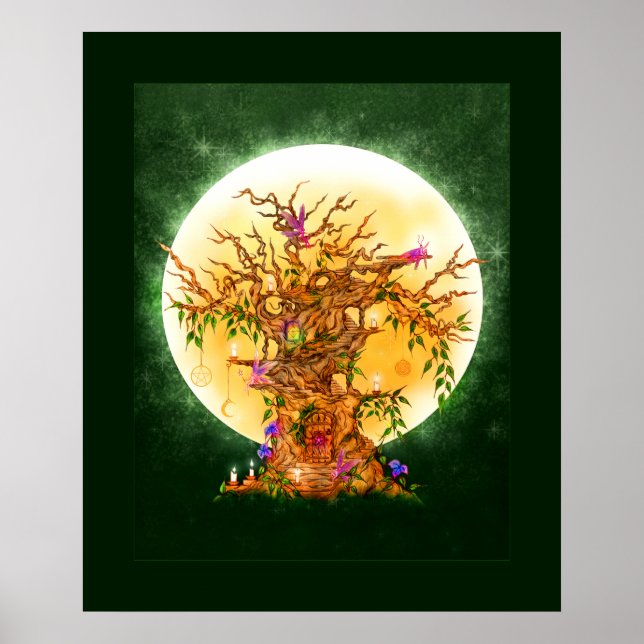 Enchanted FaerieTree Poster (Front)