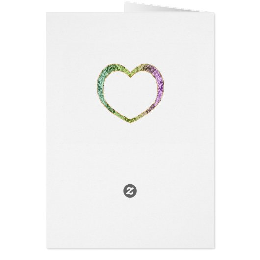 Enchanted Fairy and Flowers All Occasion Card (Back)