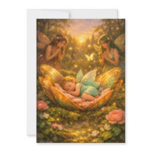 Enchanted Fairy Baby Shower Invitation
