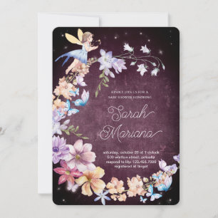 Enchanted Fairy Baby Shower Invitation