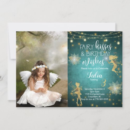 Enchanted Fairy Birthday Invitation