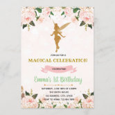 Disney's Tinker Bell | Fairy First Birthday Invitation