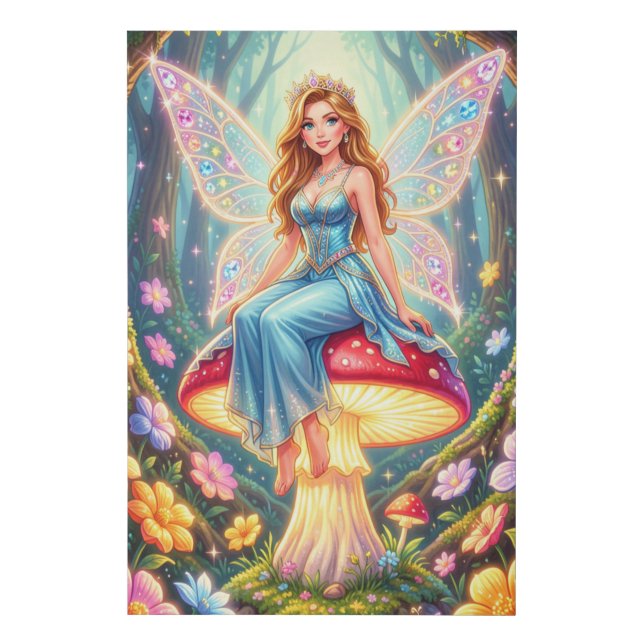 Enchanted Fairy Canvas Print (Front)