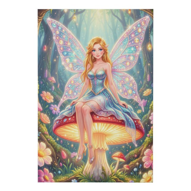 Enchanted Fairy Canvas Print (Front)