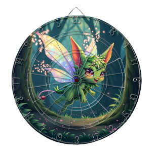 Enchanted Fairy Critter – Magical Forest Sprite  Dart Board