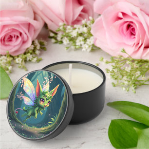 Enchanted Fairy Critter – Magical Forest Sprite  Mini Candle Favors