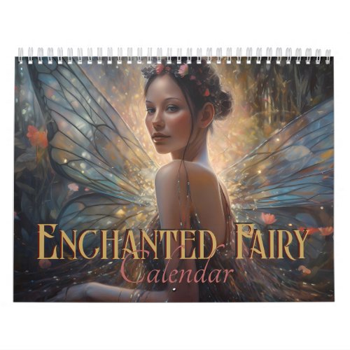 Enchanted Fairy Fantasy Fae Women 2024 Calendar