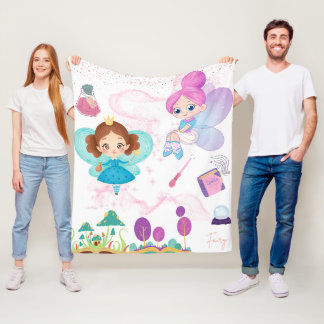 Enchanted Fairy Fleece Blanket