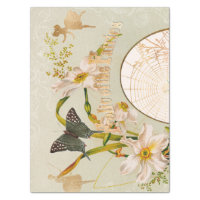 Fairy Whimsical Nursery Fairytale Vintage Tissue Paper, Zazzle