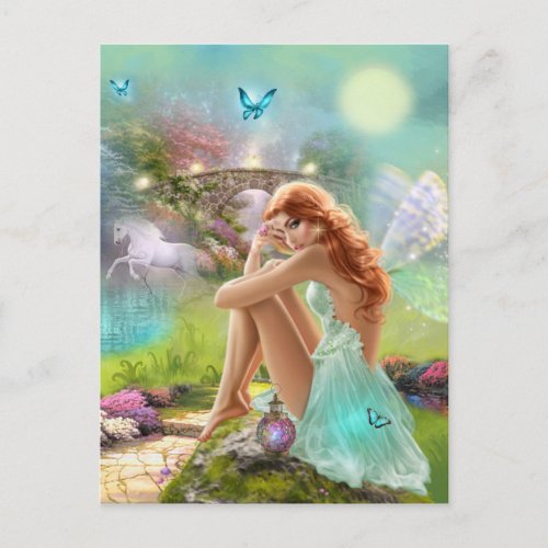 Enchanted Fairy Gardens Postcard