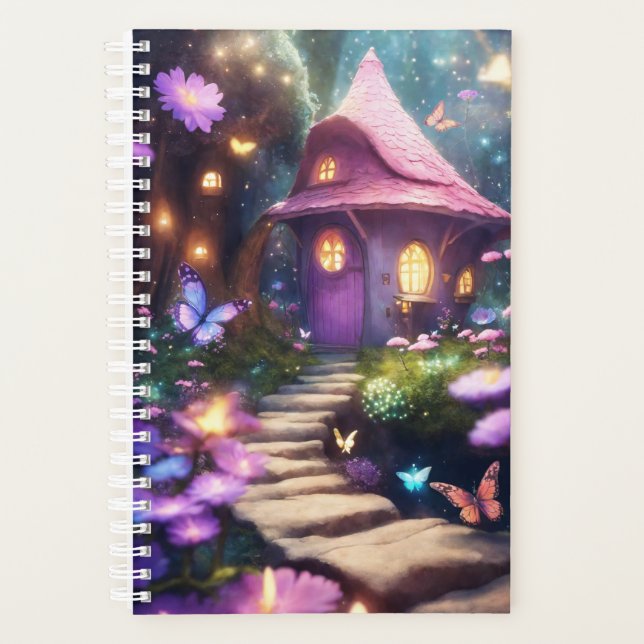 Enchanted Fairy House Fantasy Planner (Front)