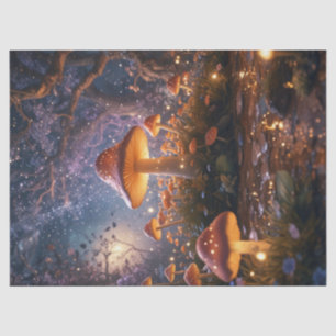 Enchanted Fairy Mushrooms Tissue Paper