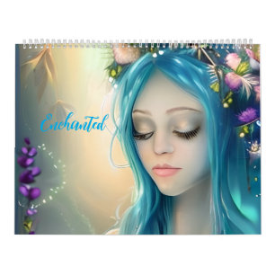 Enchanted   Fairy Tale Style Art  Calendar