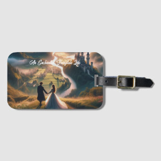 Enchanted Fairytale Life Landscape Luggage Tag