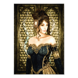 Enchanted Fairytale Princess Portrait Photo Print