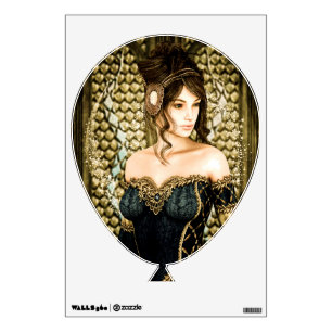 Enchanted Fairytale Princess Portrait Wall Decal