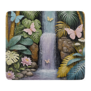 Enchanted Falls Oasis Cutting Board