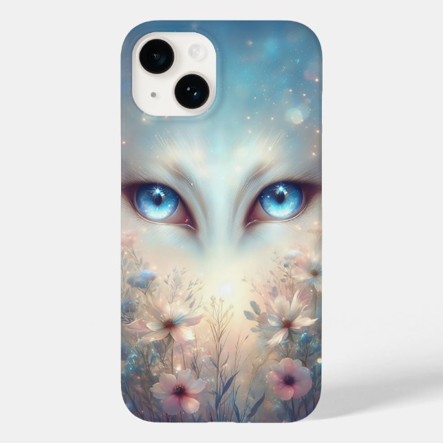 Enchanted Fantasy Cosmic Deer Eyes Art - Ethereal  Case-Mate iPhone Case (Back)