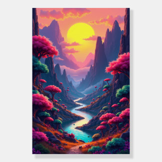 Enchanted Fantasy Dreamscape – Mystical Landscape Foam Board