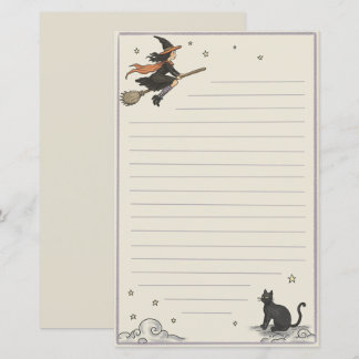 Enchanted Flight Lined 5.5" x 8.5" Paper Sheet