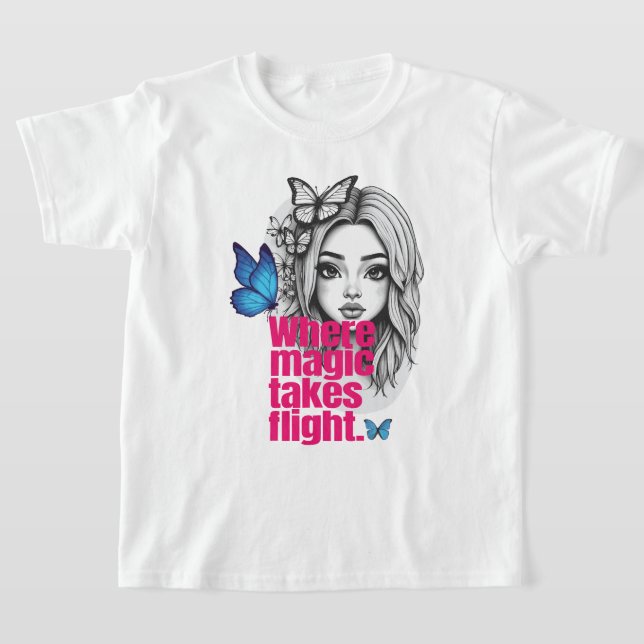 Enchanted Flight T-Shirt (Laydown)