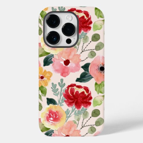 Enchanted Floral vintage Case_Mate iPhone 14 Pro Case