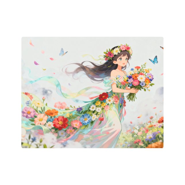 Enchanted Flower Fairy Wall Art (Front)