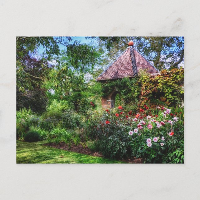 Enchanted Flower Garden Postcard (Front)