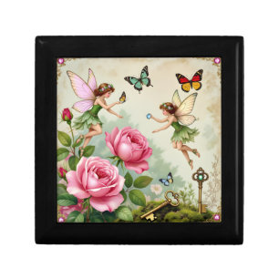 Enchanted Flroral Fairies Garden Gift Box