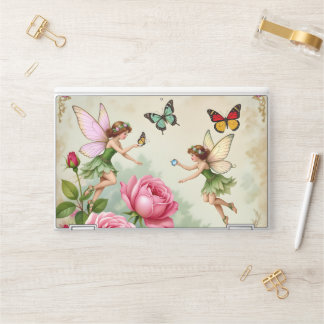 Enchanted Flroral Fairies Garden HP Laptop Skin