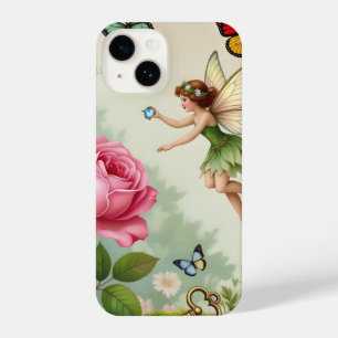 Enchanted Flroral Fairies Garden iPhone 14 Case