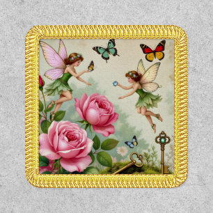 Enchanted Flroral Fairies Garden Patch