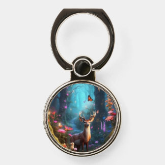 Enchanted Forest a Mystical Oasis Phone Ring Stand