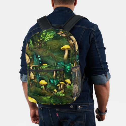 Enchanted Forest Abstract Backpack 