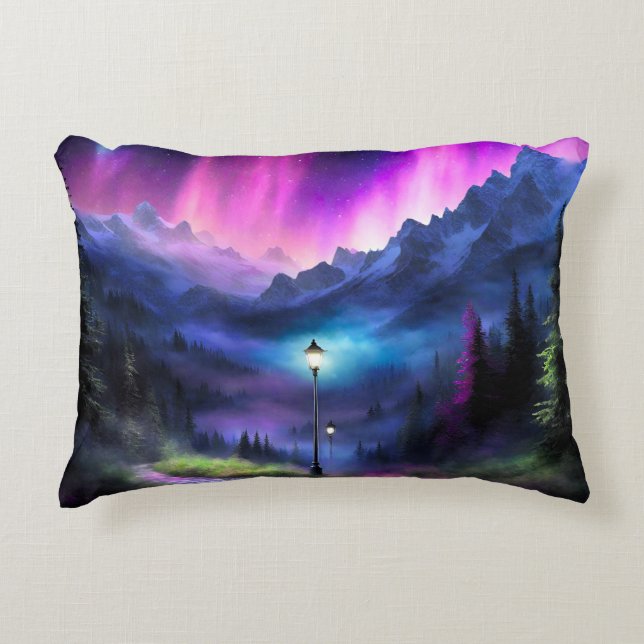 Enchanted Forest Accent Pillow (Front)
