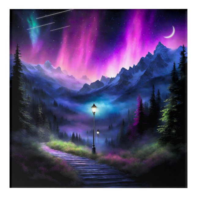 Enchanted Forest Acrylic Print (Front)