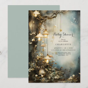 Enchanted Forest Baby Shower Invitation