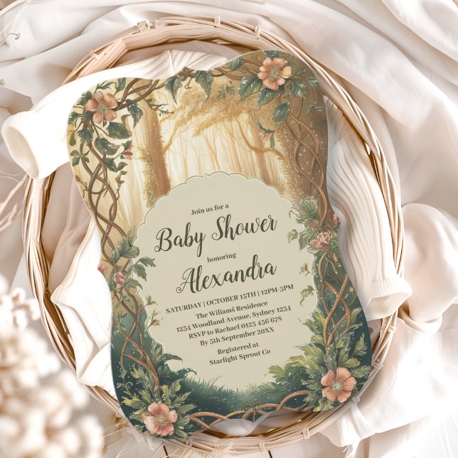 Enchanted Forest  Baby Shower Invitation (Creator Uploaded)