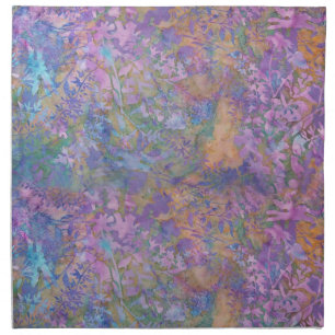 Enchanted Forest Batik Cloth Napkin
