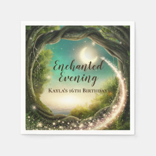 Enchanted Forest Birthday Napkins
