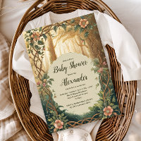 Enchanted Forest Boy Baby Shower