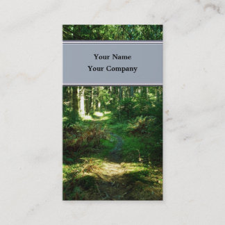 enchanted forest businesscard business card