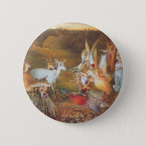 Enchanted Forest by artist John Anster Fitzgerald Button