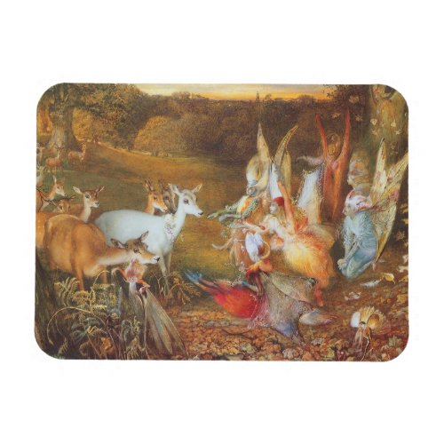 Enchanted Forest by artist John Anster Fitzgerald Magnet