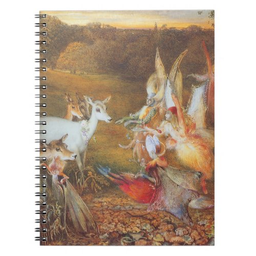 Enchanted Forest by artist John Anster Fitzgerald Notebook