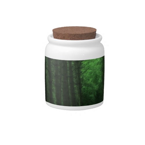 Enchanted Forest Candy Jar