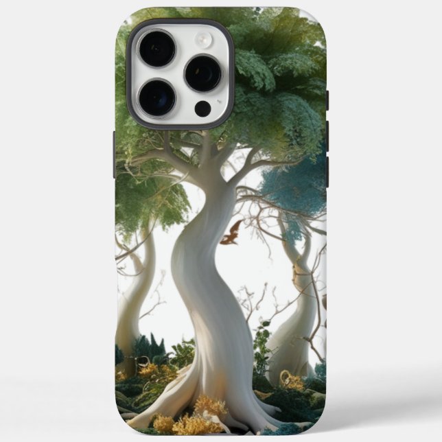 Enchanted Forest Canopy – Artistic iPhone 16 Pro  Case-Mate iPhone Case (Back)