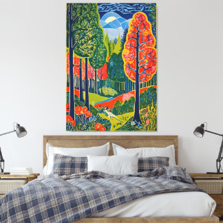 Enchanted Forest Canvas Print
